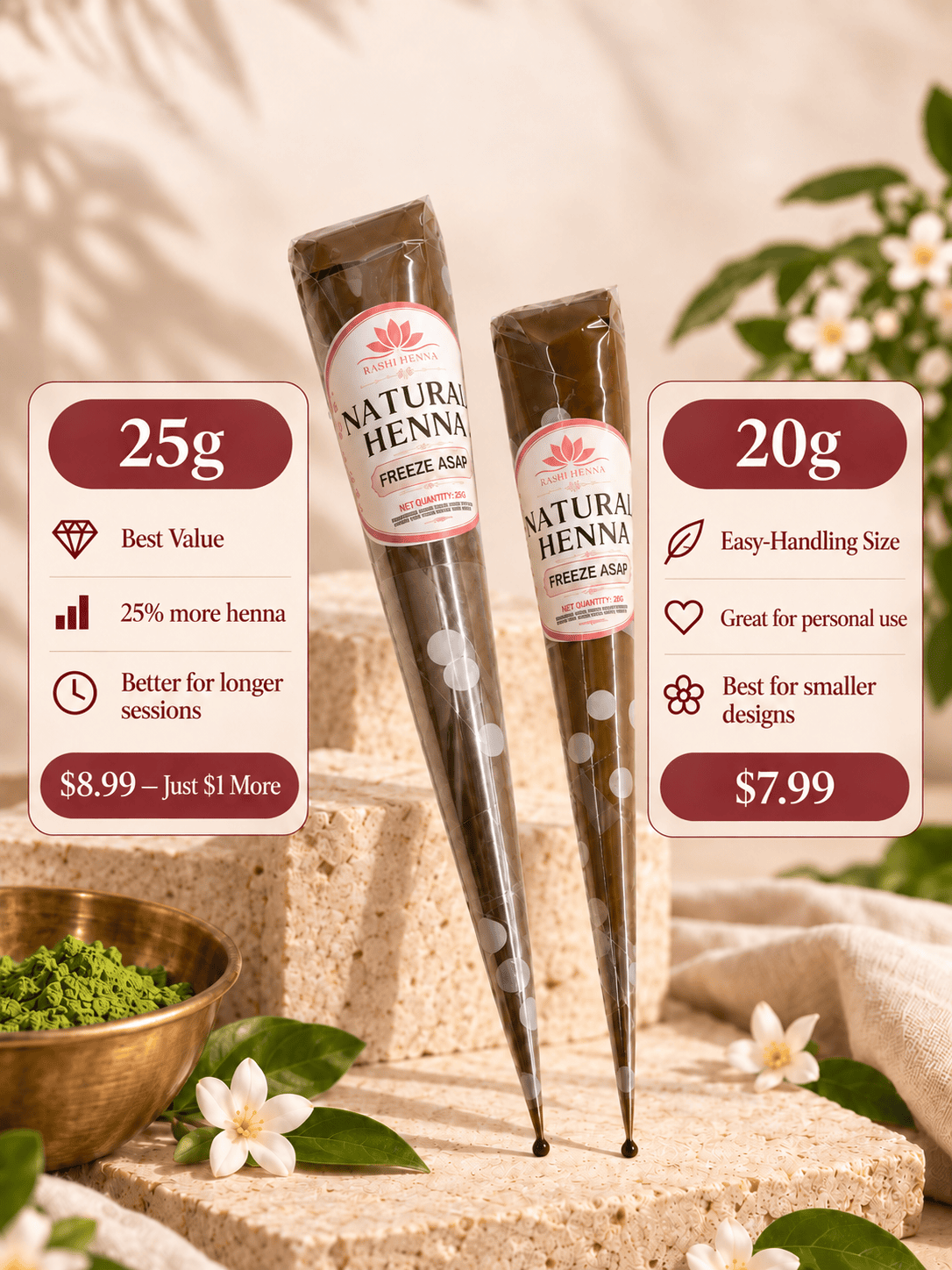 Rashi henna cone