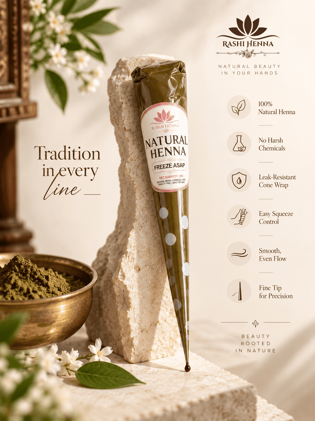 Rashi henna cone Rashi henna cone